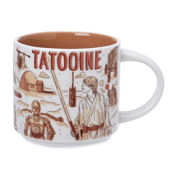 🔥 2021 Starbucks Star Wars Cups Set Tatooine Endor Batuu Been There Series Mugs - Picture 5 of 16